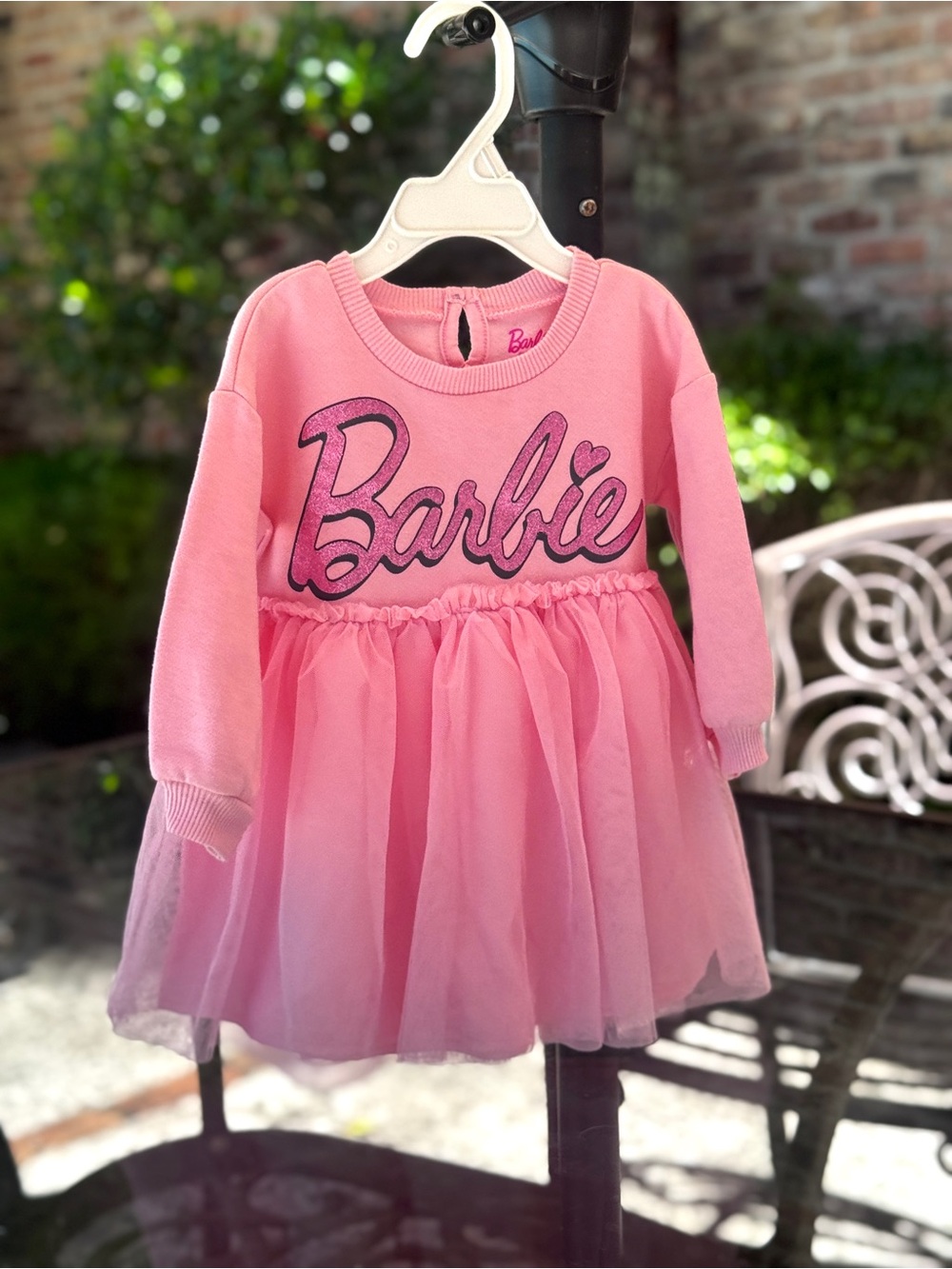 Fabulous Pink Barbie Tulle Dress, 18M